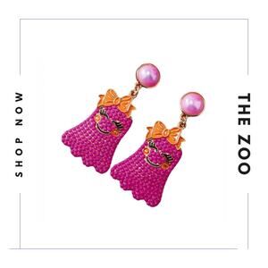 Ghost‎ Earrings Pink